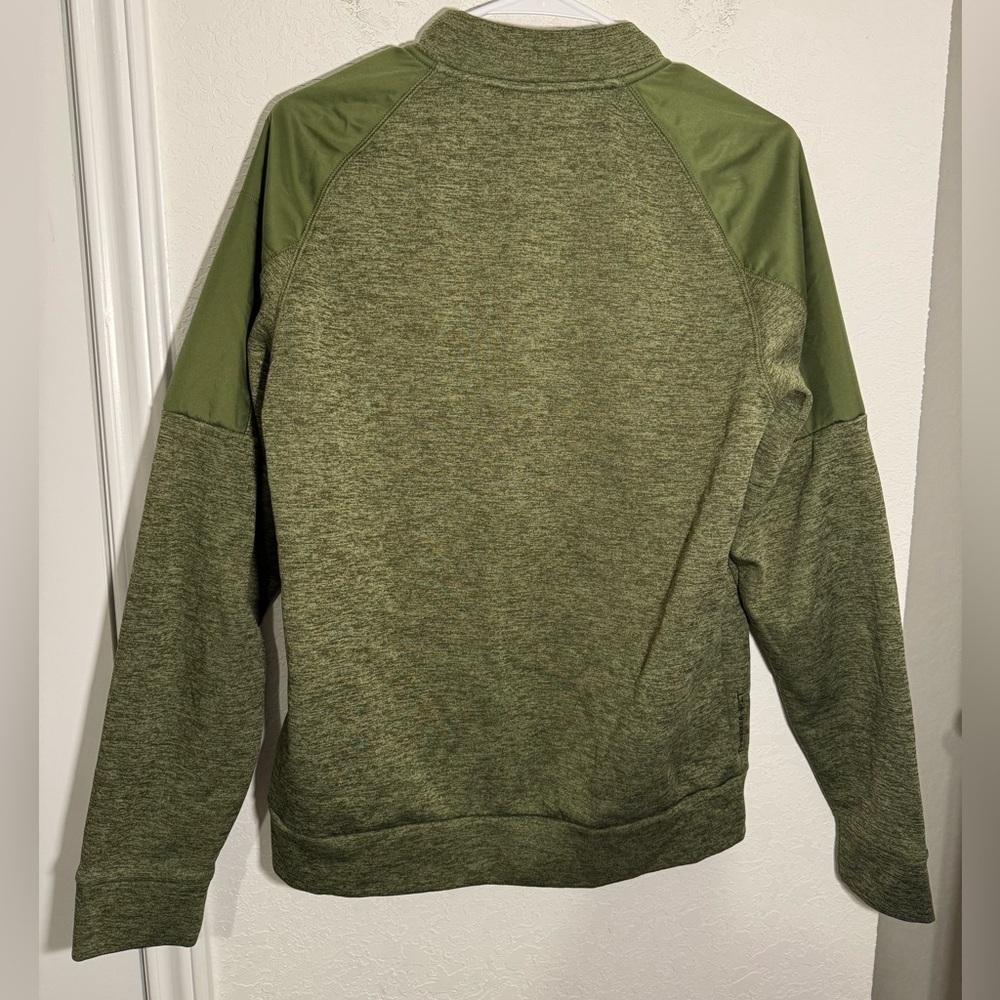 Nike Therma-FIT Bomber Jacket Mens Small Green Training Full Zip DQ4852-326 - Picture 8 of 11